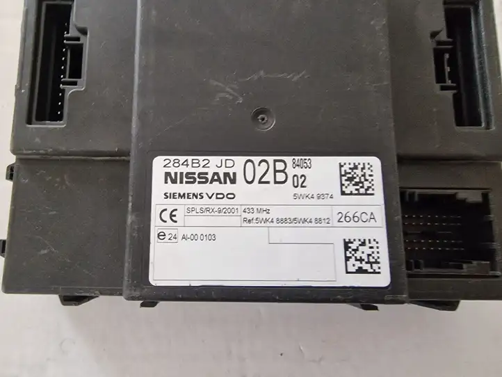 Nissan Qashqai (2010 - 2013) 284B2JD02B Модуль комфорта — фото 3