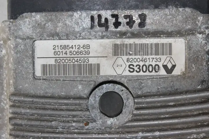 Renault Clio III (2005 - 2012) 8200461733 Блок управления двигателем (ЭБУ) — фото 3