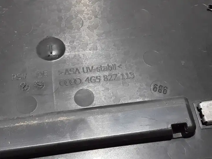 Audi A6 C7 (2014 - 2018) 4G5827113 Рамка номерного знака — фото 3