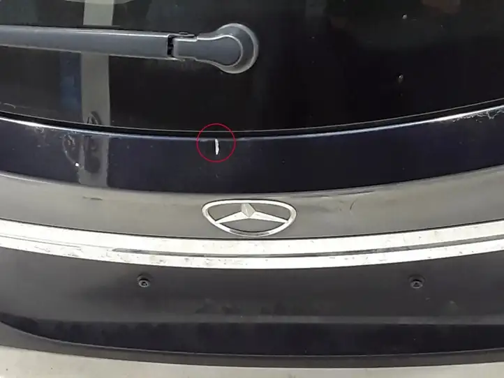 Mercedes-Benz GLA W156 (2013 - 2017) A1567401300 Крышка багажника — фото 2