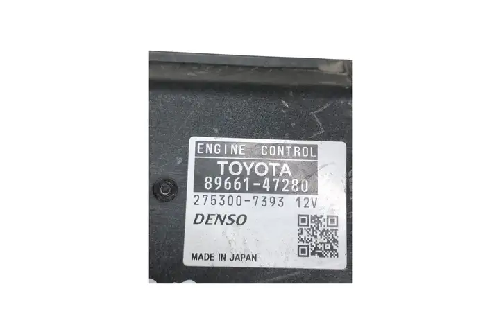 Toyota Prius (XW30) (2009 - 2015) 8966147280 Блок управления двигателем (ЭБУ) — фото 4