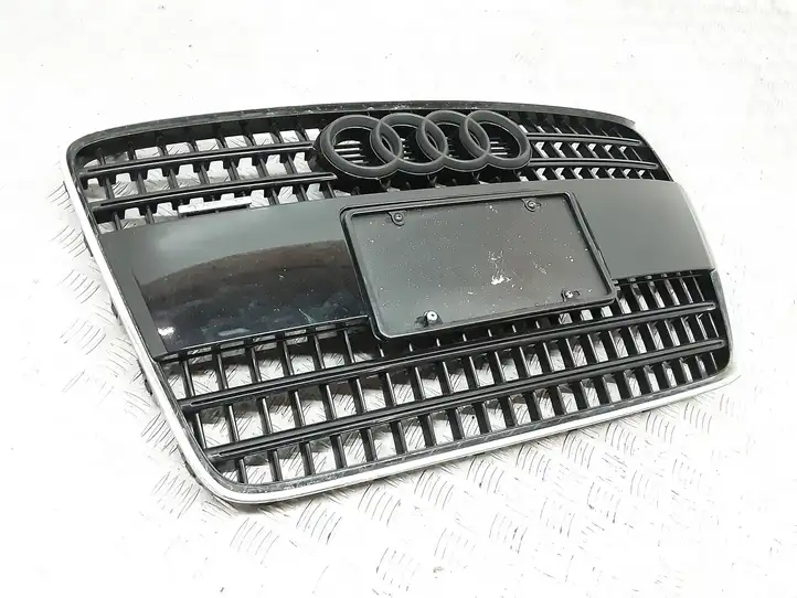 Audi Q7 4L (2005 - 2009) 4L0853651A Верхняя решетка радиатора — фото 2