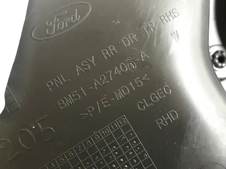 Ford Focus (2015 - 2019) F1EBA27406GB1F50 Обшивка задней двери — фото 11