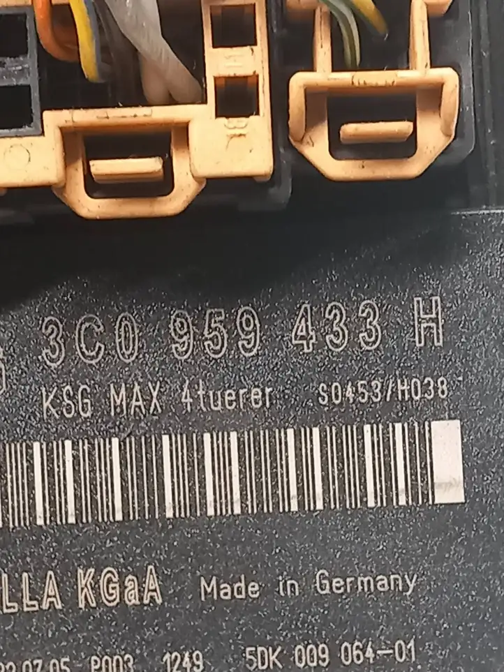 Volkswagen PASSAT B6 (2005 - 2010) 3C0959433H Модуль комфорта — фото 3