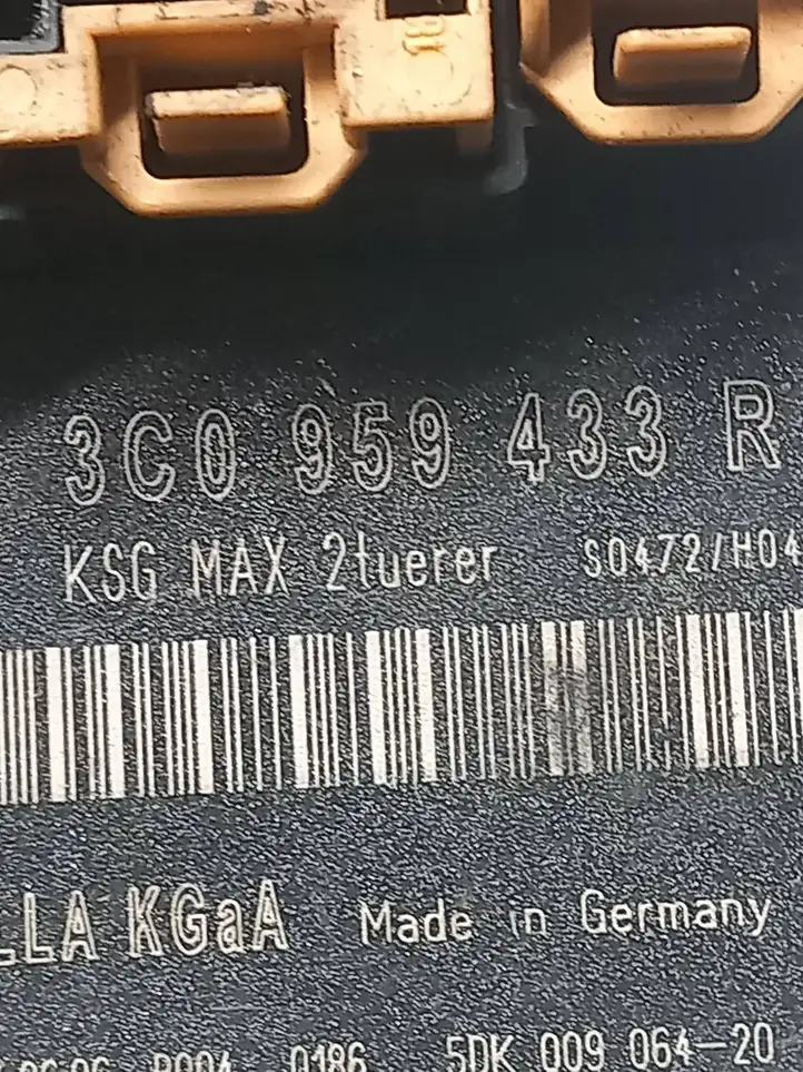 Volkswagen PASSAT B6 (2005 - 2010) 3C0959433R Модуль комфорта — фото 2
