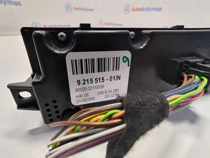 BMW X5 E70 (2006 - 2013) 9215515 Блок управления климат-контролем — фото 3