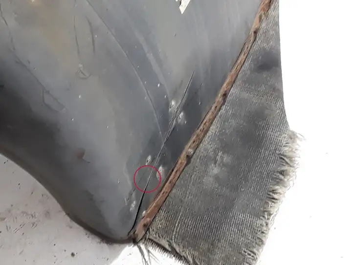 (1990 - 2010) 7701476268 Задний подкрылок — фото 2