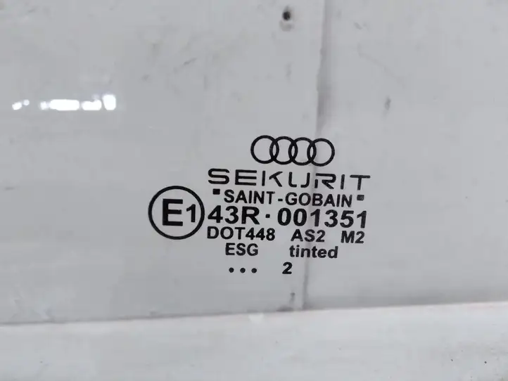 Audi A4 S4 B6 8E 8H (2000 - 2006) Стекло задней двери — фото 2