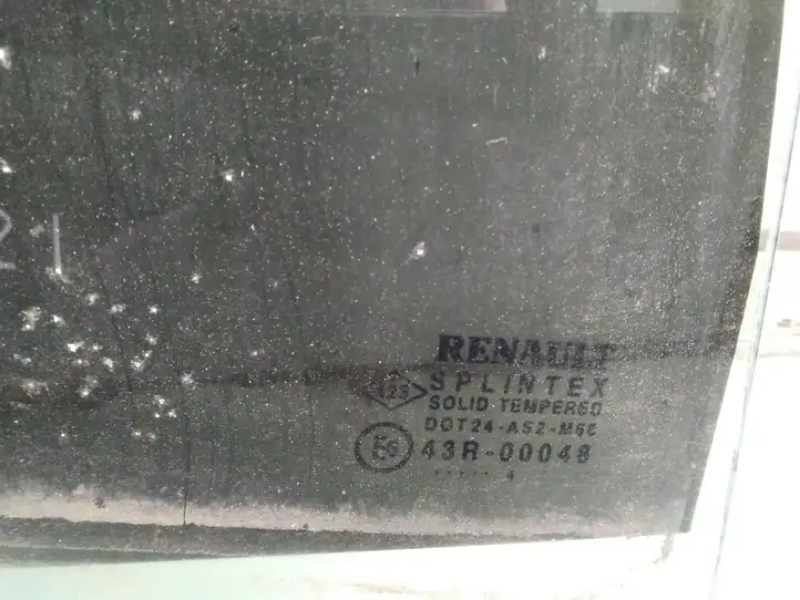 Renault Scenic I (1996 - 2003) 43R00048 Стекло задней двери — фото 3