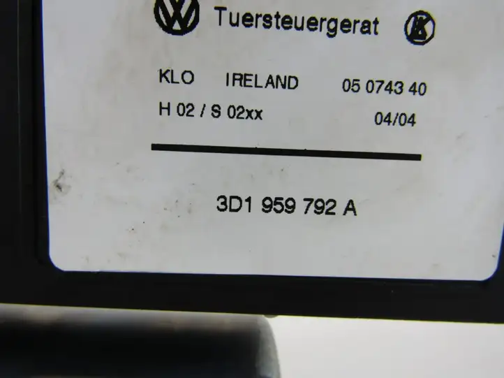 Volkswagen Touareg I (2002 - 2010) Стеклоподъемник передней двери — фото 3