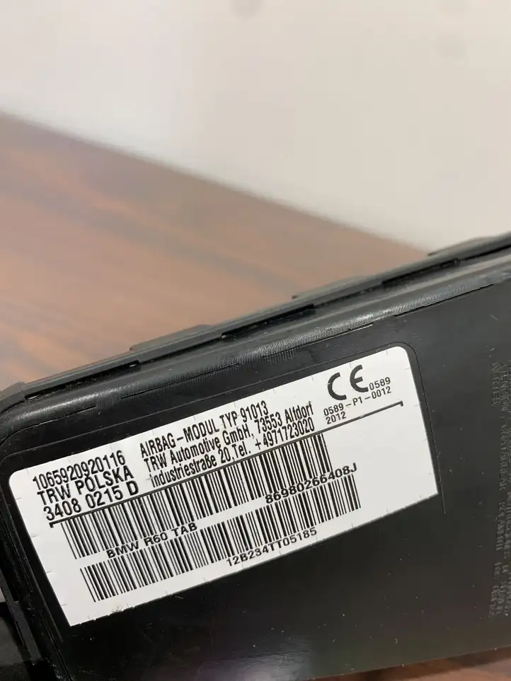 Mini Cooper Countryman R60 (2010 - 2016) 34080215D Подушка безопасности сиденья — фото 2