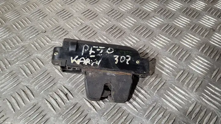 Peugeot 307 CC (2001 - 2005) 9646091580 Замок крышки багажника — фото 1