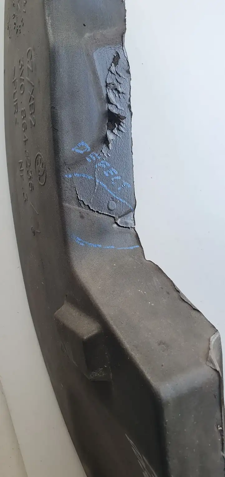 Skoda Superb B8 (3V) (2015 - 2023)   Пенопласт крыла