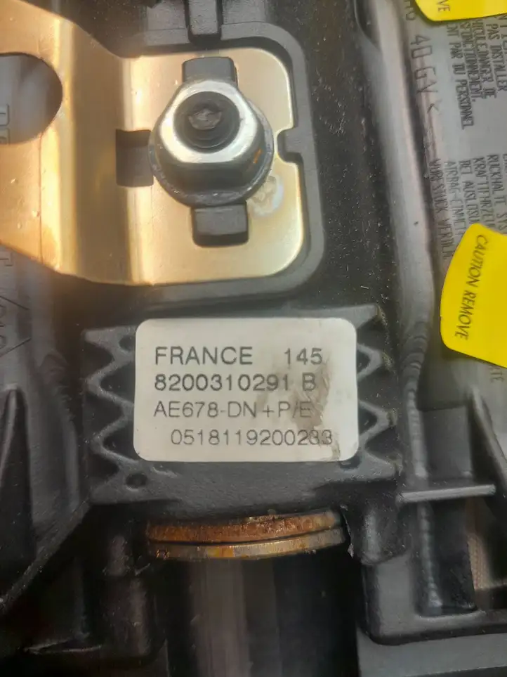Renault Scenic II - Grand scenic II (2006 - 2009) 8200310291B Подушка безопасности руля — фото 3
