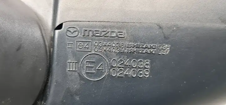 Mazda 6 (2012 - 2015) E4024038 Боковое зеркало с электроприводом — фото 7