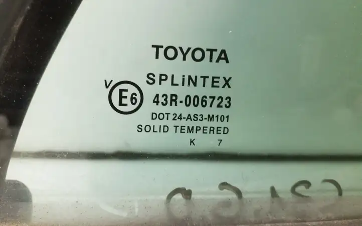 Toyota Avensis T250 (2006 - 2009) Форточка двери — фото 2