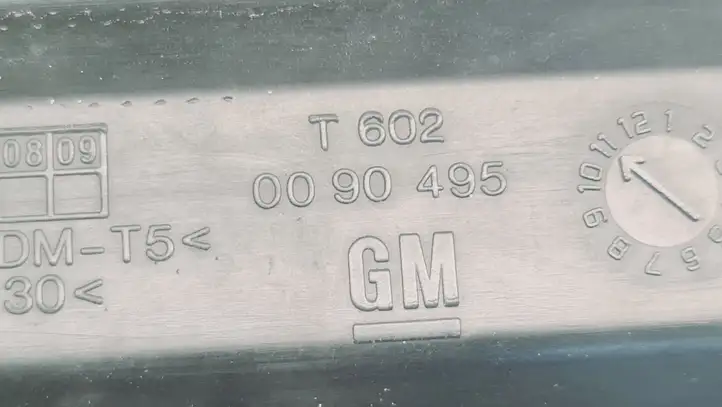 Opel Zafira A (1999 - 2003) 0090495 Молдинги задней двери — фото 2