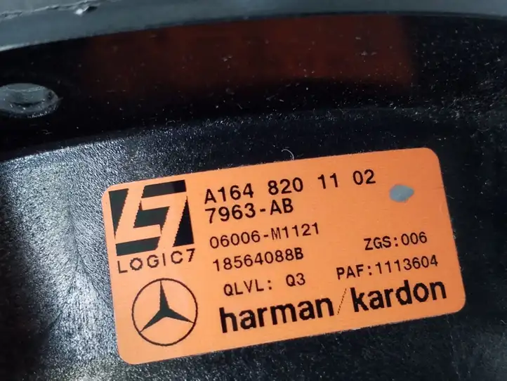 Mercedes-Benz ML W164 (2005 - 2011) A1648201102 Динамики задних дверей — фото 3