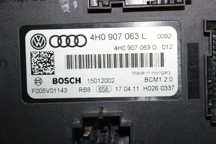 Volkswagen Touareg II (2010 - 2018) 4H0907063L Прочие блоки управления — фото 4
