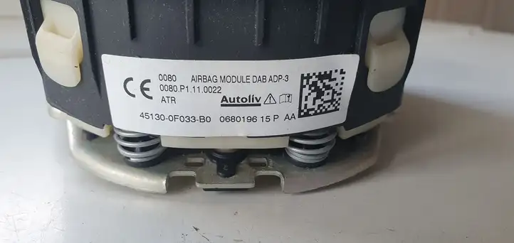 Toyota Verso (2012 - 2015) Подушка безопасности руля — фото 4
