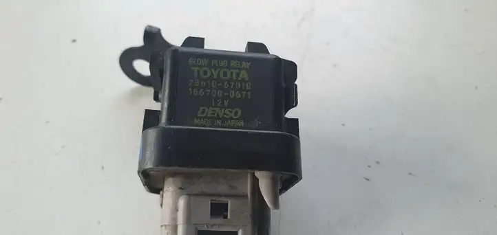 Toyota Verso (2012 - 2015) Другое реле — фото 2