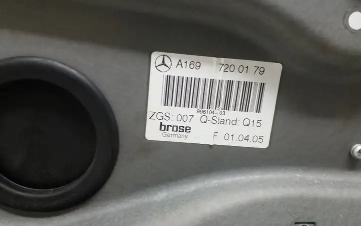 Mercedes-Benz A W169 (2004 - 2012) A1697200179 Стеклоподъемник передней двери (без мотора) — фото 3