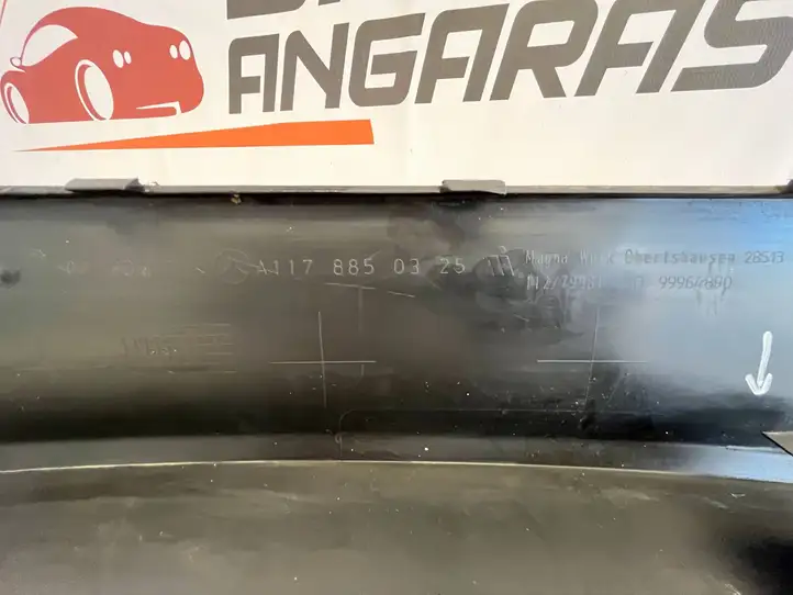 Mercedes-Benz CLA C117,X117,W117 (2013 - 2019) A1178850325 Нижняя часть переднего бампера — фото 8