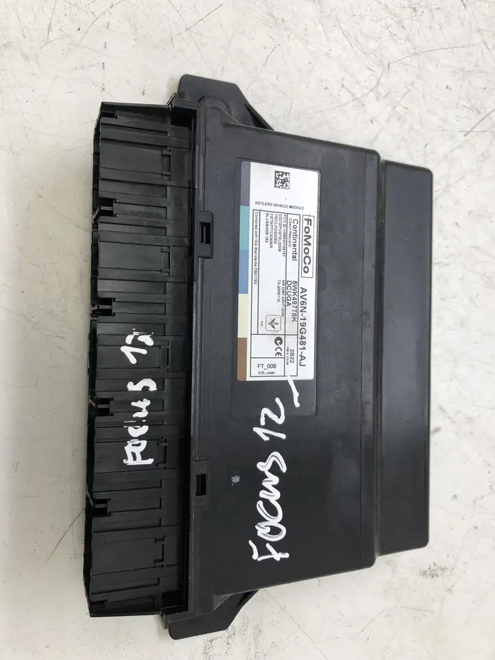 Ford Focus (2011 - 2015) AV6N19G481AJ Модуль комфорта — фото 1