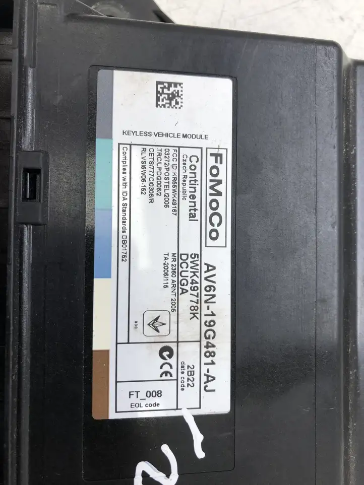 Ford Focus (2011 - 2015) AV6N19G481AJ Модуль комфорта — фото 3