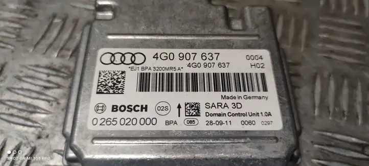 Audi A7 S7 4G (2010 - 2014) 4G0907637 Блок управления ESP — фото 2