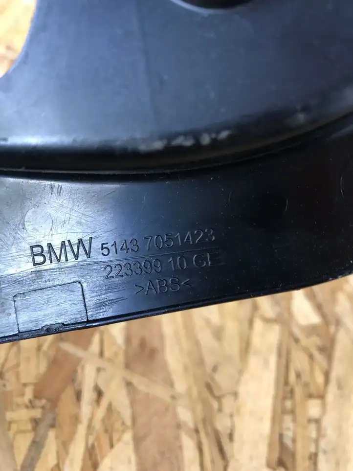 BMW X3 E83 (2003 - 2010) 51437051423 Боковая отделка ногового пространства — фото 2