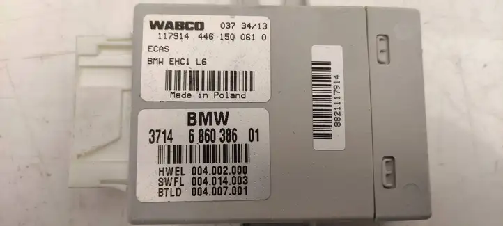 BMW 5 F10 F11 (2009 - 2016) 6860386 Блок управления пневмоподвеской — фото 4