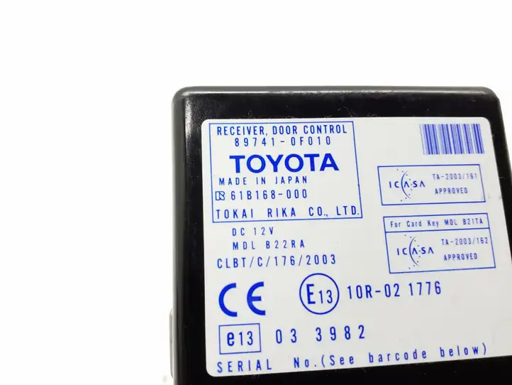 Toyota Corolla Verso AR10 (2004 - 2009) 897410F010 Блок управления дверью — фото 3