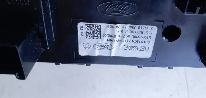 Ford Focus (2015 - 2019) Блок управления климат-контролем — фото 7