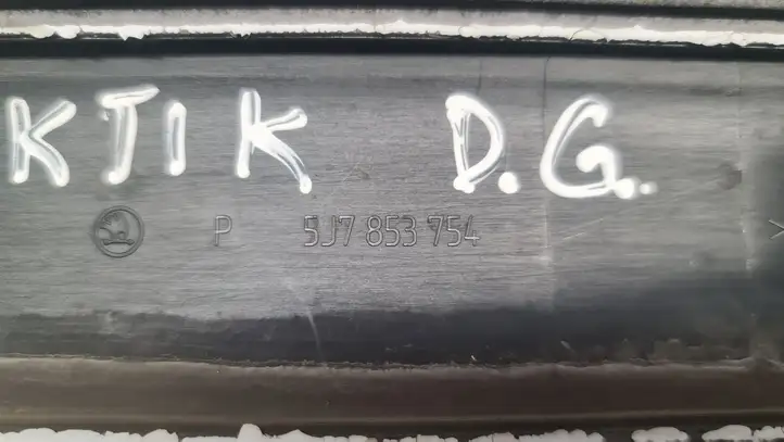 Skoda Praktik 5J8 (2007 - 2014) 5J7853754 Молдинги задней двери — фото 2