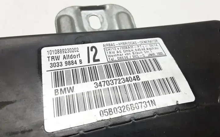 BMW X5 E53 (1999 - 2006) 30339884B Подушка безопасности двери — фото 3