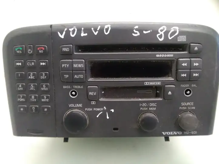 Volvo S80 (1998 - 2004) 9491217 Магнитола / мультимедийная система — фото 2