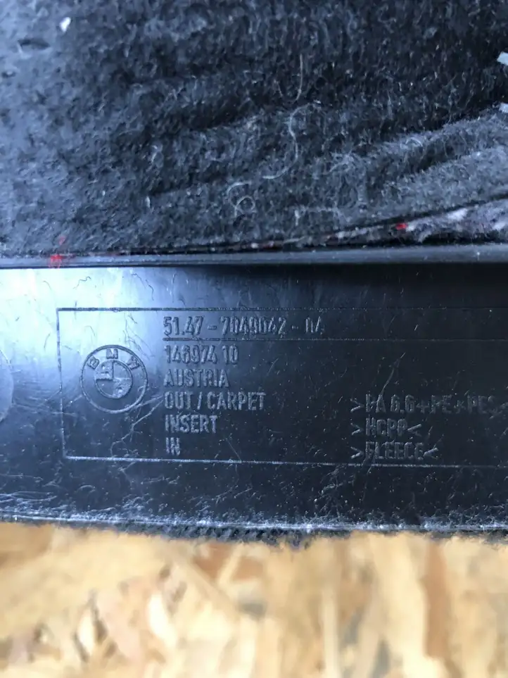 BMW X3 E83 (2003 - 2010) 51477049042 Прочая отделка багажника — фото 2