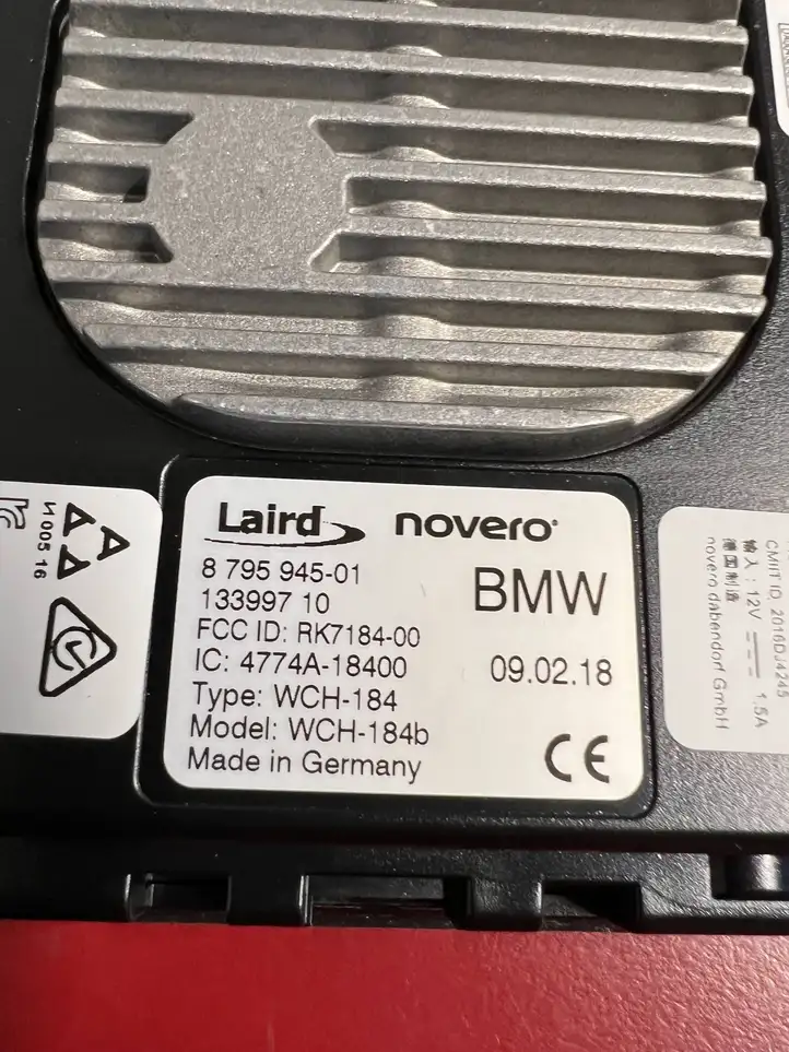 BMW X3 G01 (2018 - 2024) 8795945 Модуль беспроводной зарядки — фото 5