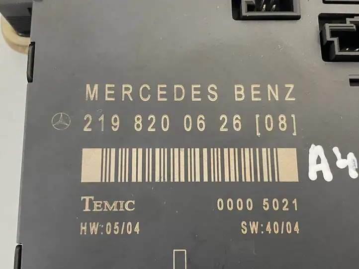 Mercedes-Benz CLS C219 (2003 - 2011) 2198200626 Модуль комфорта — фото 4