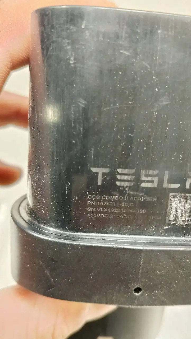 Tesla Model S (2016 - 2021) 147521100c Зарядный разъем электромобиля — фото 4