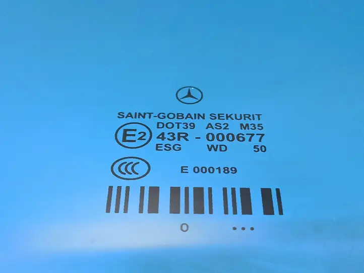 Mercedes-Benz E W212 (2009 - 2016) Стекло передней двери — фото 8