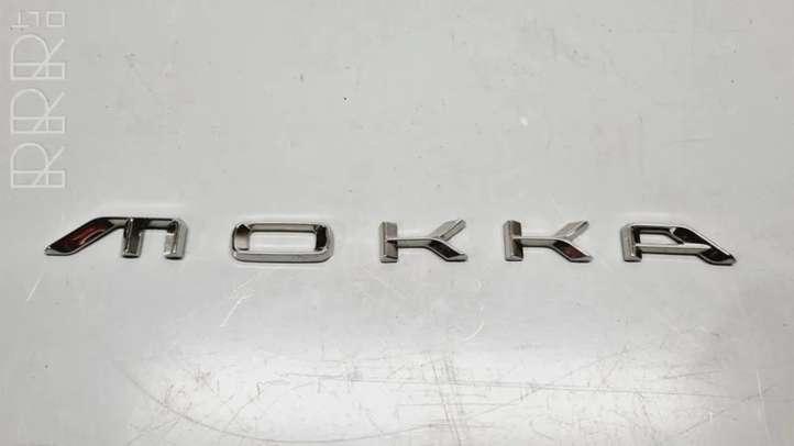 98358342DX Opel Mokka B Modelio raidės