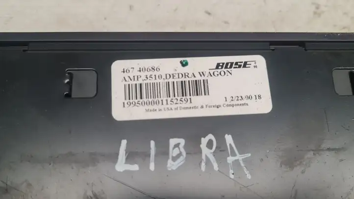 Lancia Lybra (1999 - 2006) 467406860 Усилитель звука — фото 3