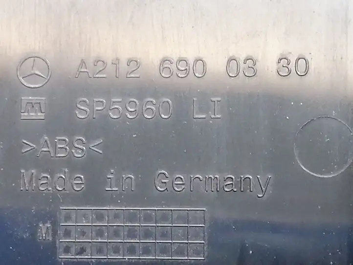 Mercedes-Benz E W212 (2009 - 2016) A2126900330 Обшивка стойки A — фото 4