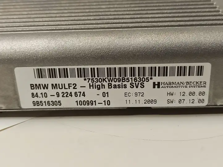BMW 5 GT F07 (2010 - 2017) 84109224674 Bluetooth модуль — фото 10