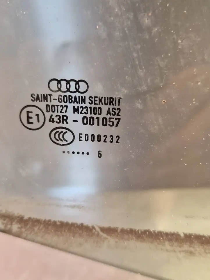 Audi A3/S3 8P (2003 - 2005) 43R001057 Стекло задней двери — фото 3