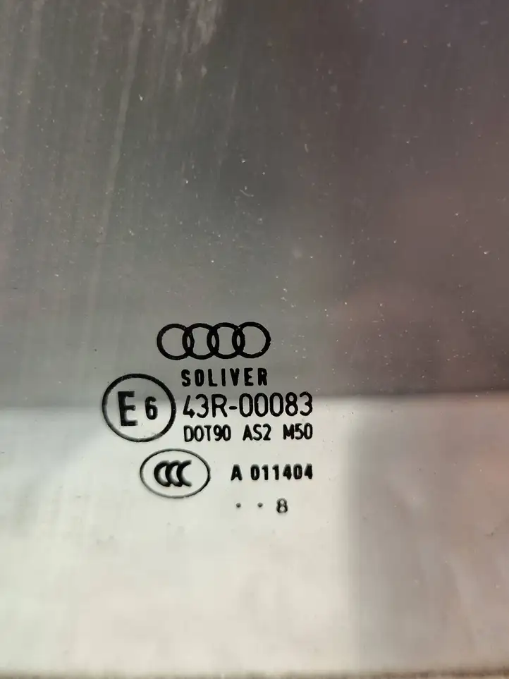 Audi A6 Allroad C6 (2006 - 2008) 43R00083 Стекло передней двери — фото 3