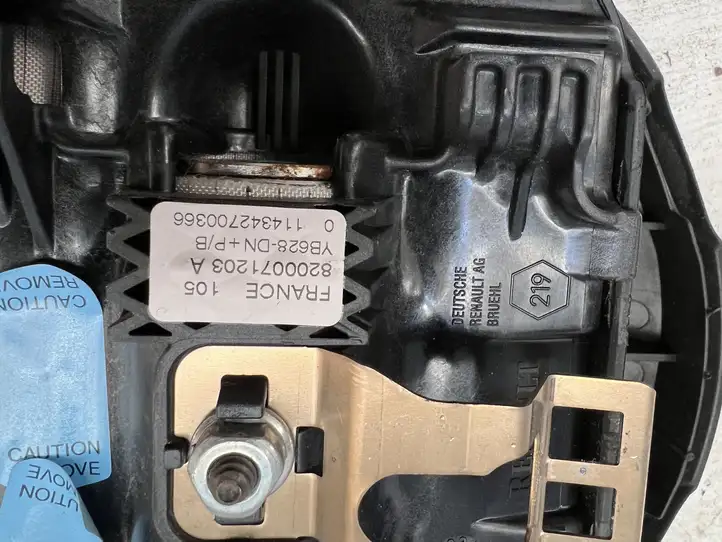 Renault Laguna II (2001 - 2005) 8200071203A Подушка безопасности руля — фото 4