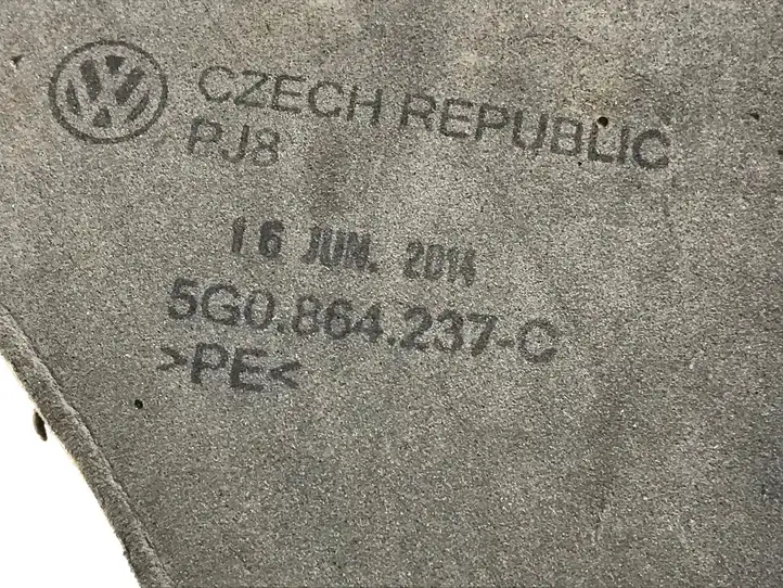 Volkswagen Golf VII (2013 - 2019) 5G0864237C Абсорбер крыла — фото 3